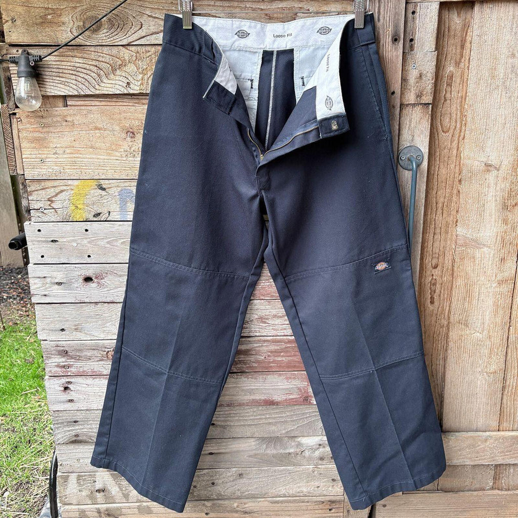 Dickies Loose Fit Work Pants in Navy