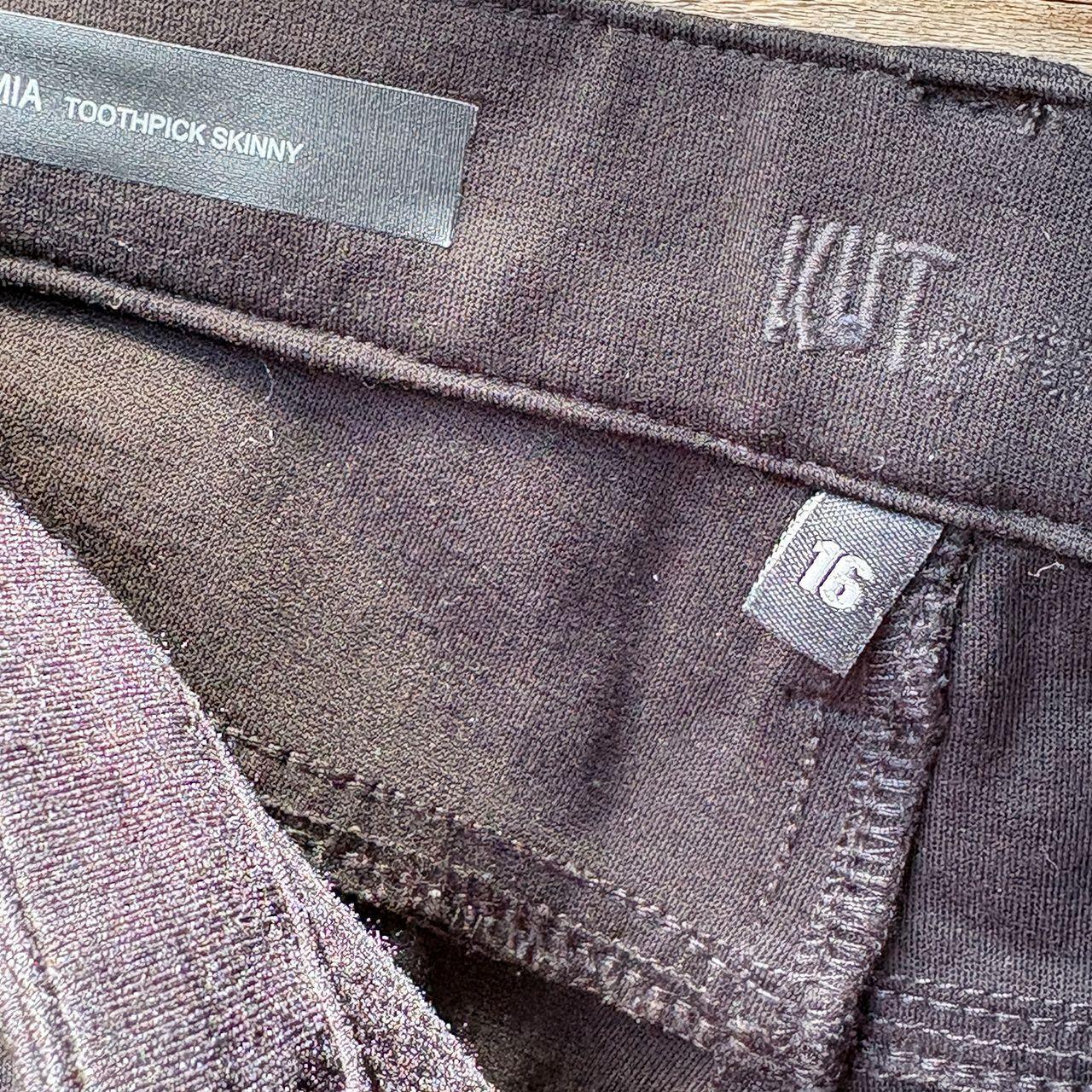 Kut from the Kloth Women's Black and Grey Trousers