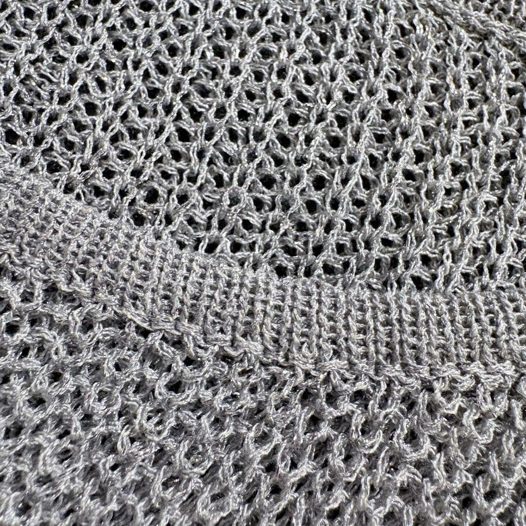 Women's White and Grey Jumper
