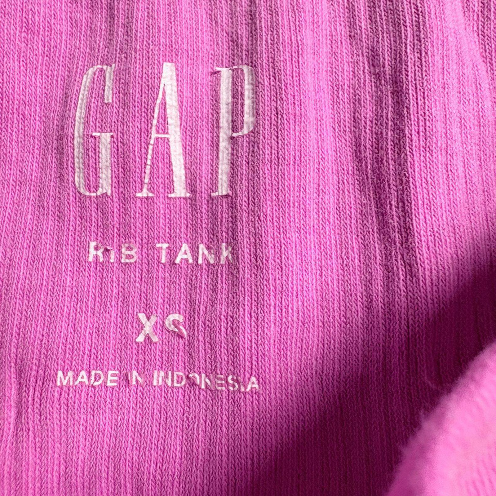 GAP Pink Rib Tank Top XS
