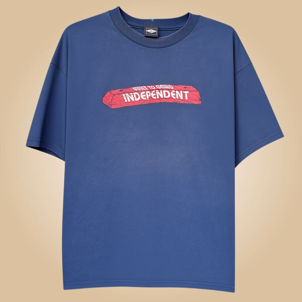 Independent Navy T-Shirt | L