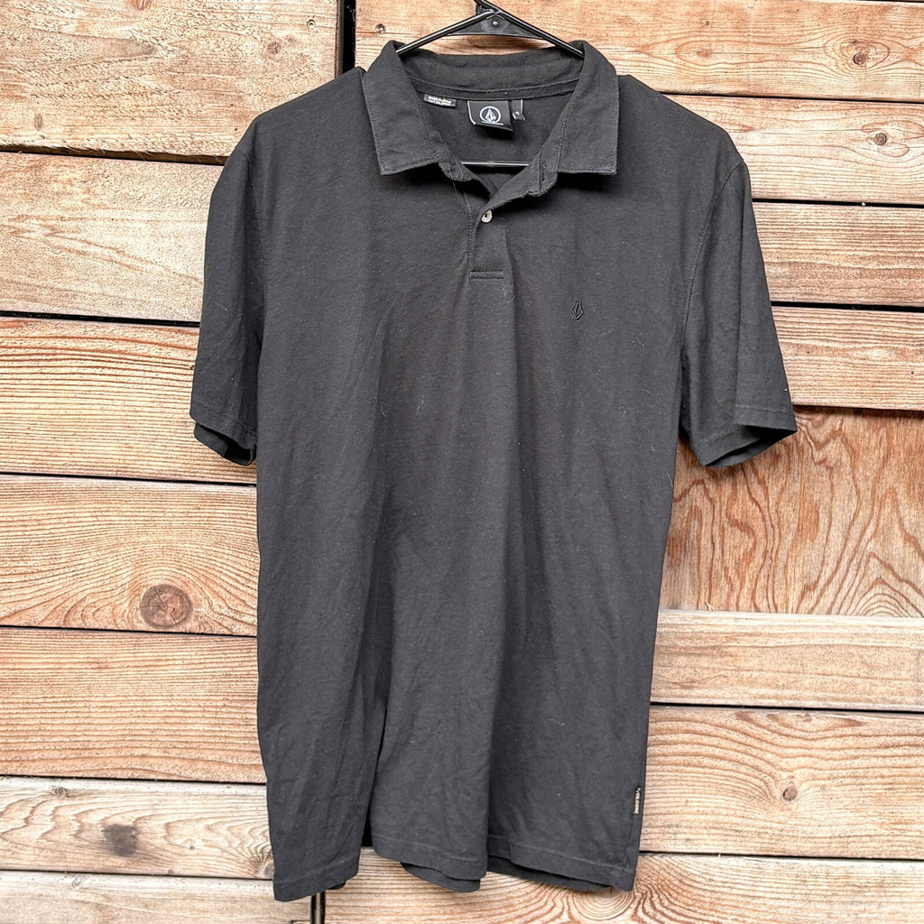 Volcom Charcoal Polo Shirt | L
