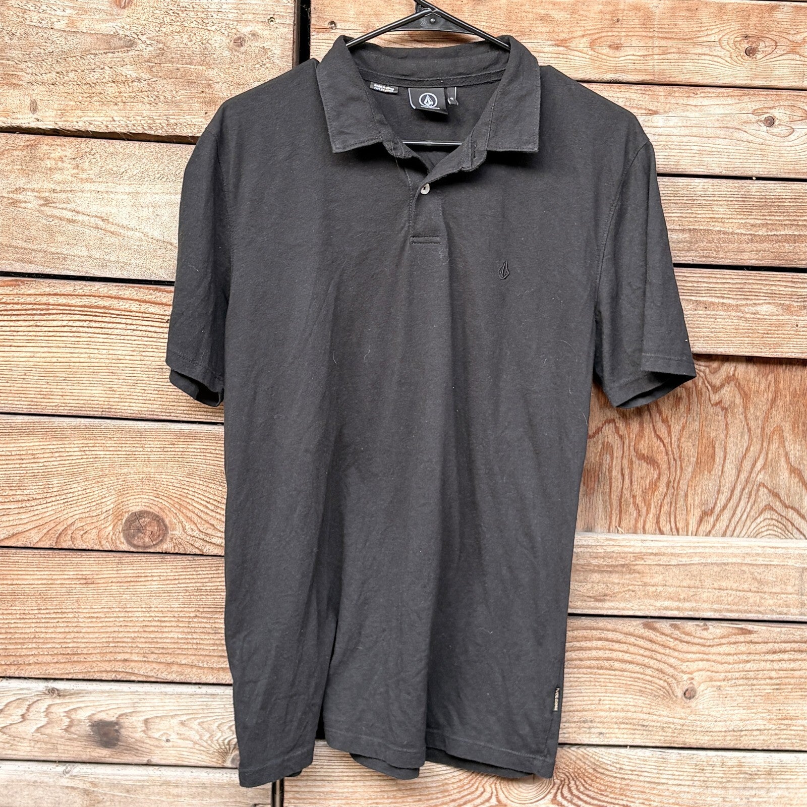 Volcom Charcoal Polo Shirt | L