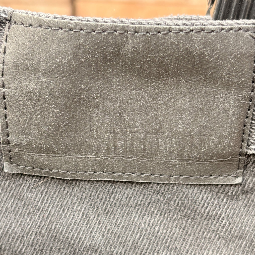 Route One Black Denim Bermuda Shorts | 28