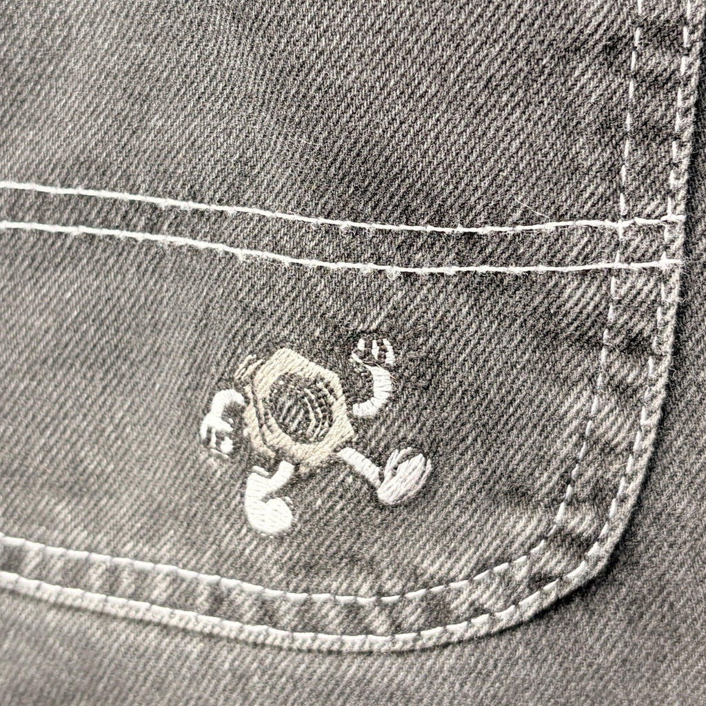 Route One Black Denim Bermuda Shorts | 28