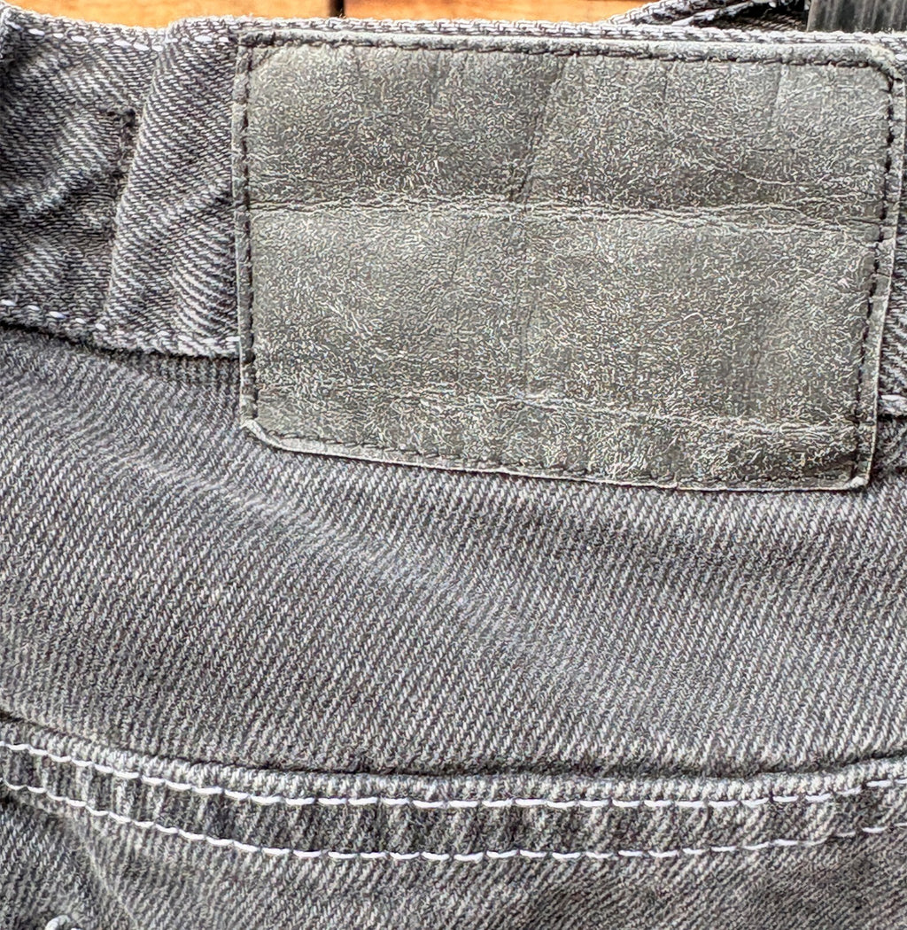 Route One Washed Black Spider Web Jeans | 26