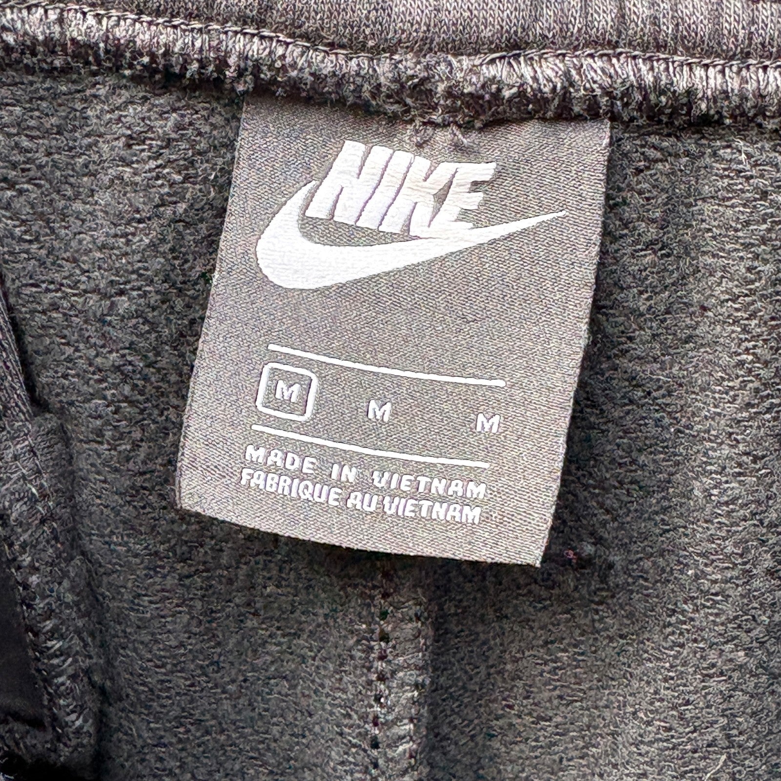 Nike Black Swoosh Jogger Sweatpants | M
