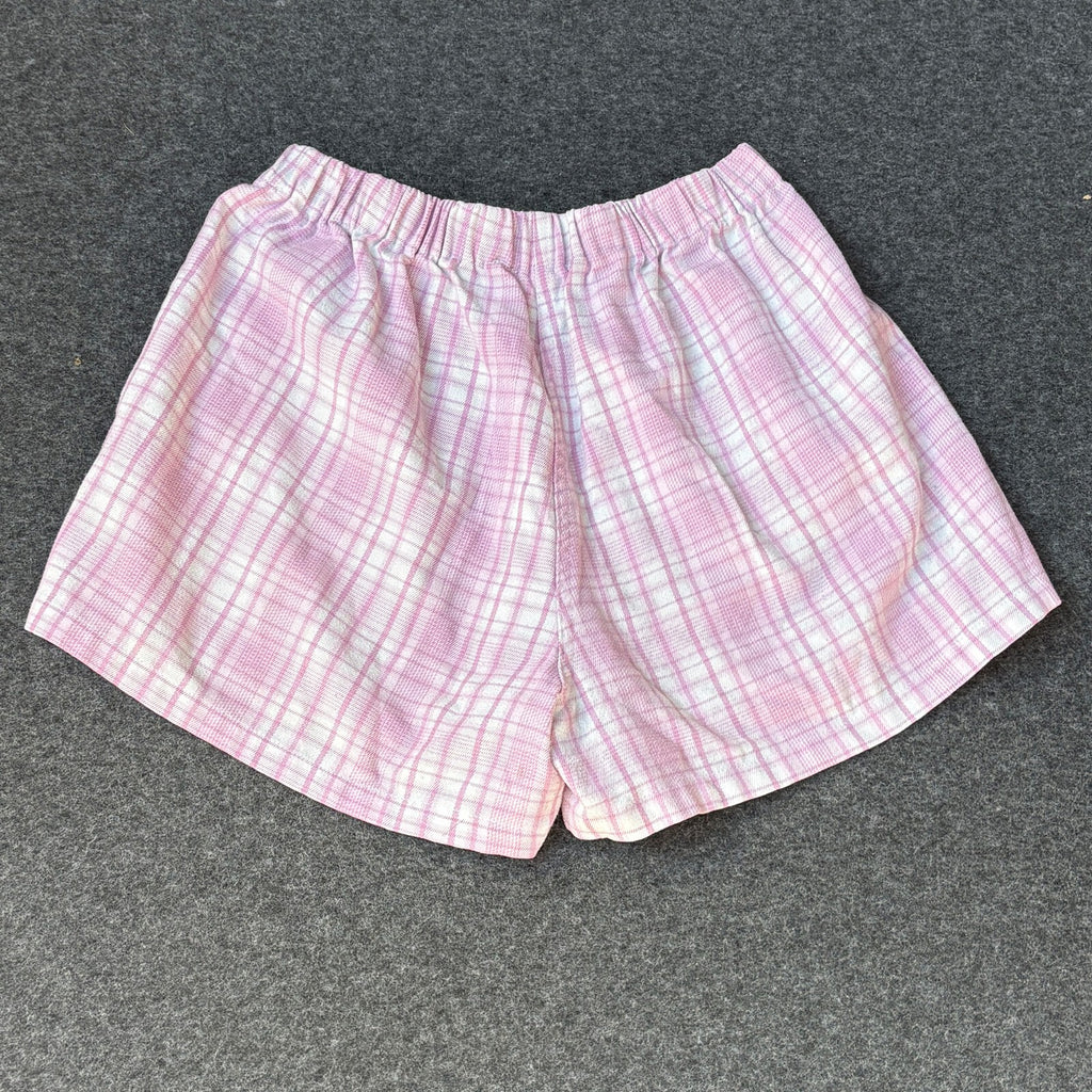 Brandy Melville Pink Plaid Shorts | OS