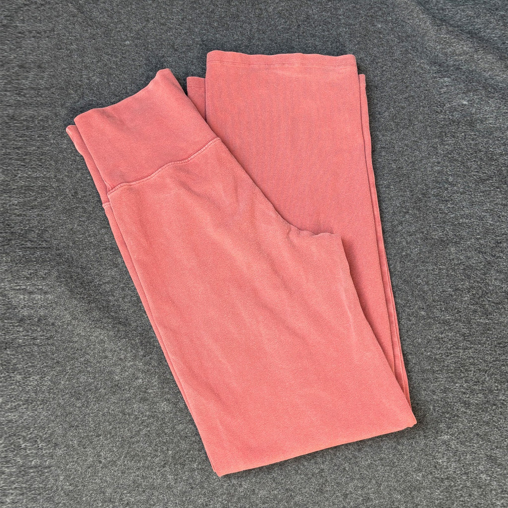 Pink Flare Leggings | High Waist | S