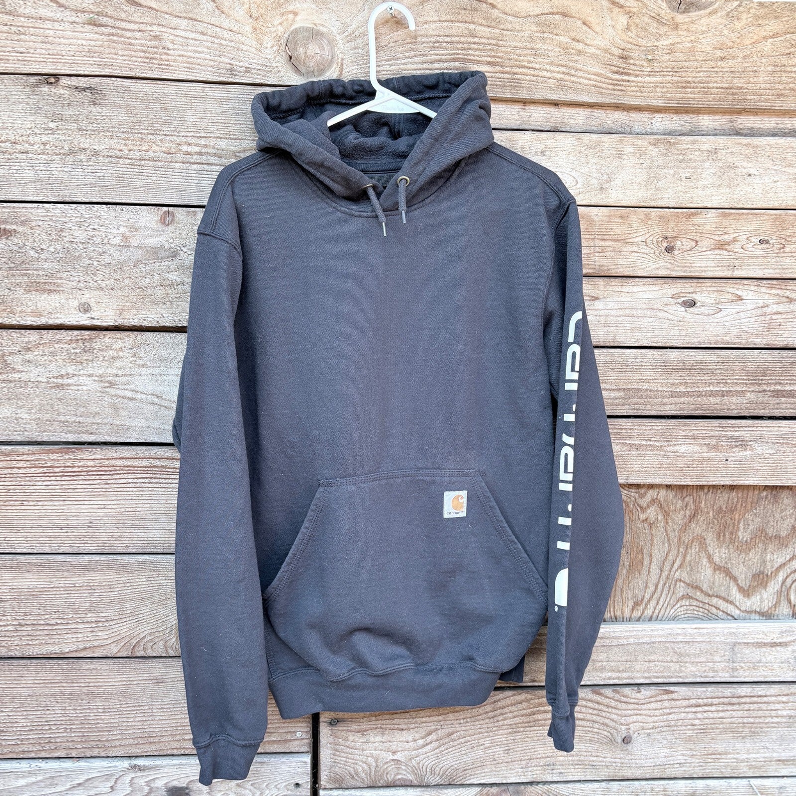 Carhartt loose fit blue hoodie