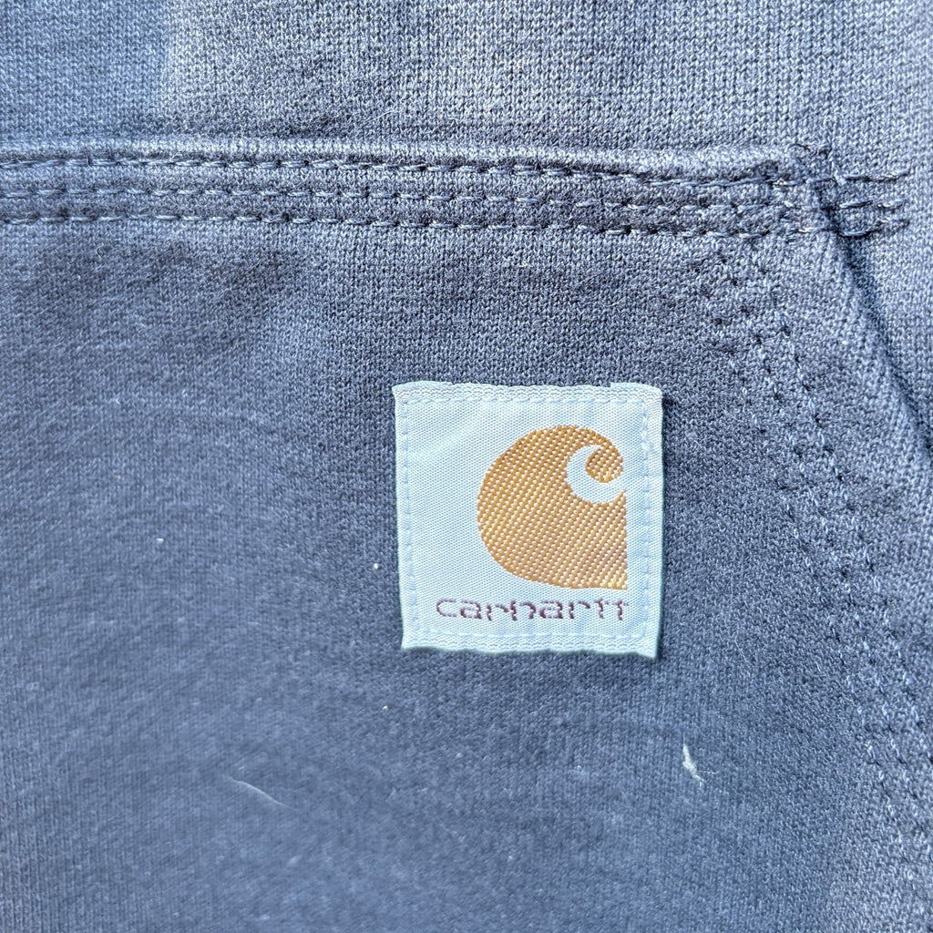 Carhartt loose fit blue hoodie