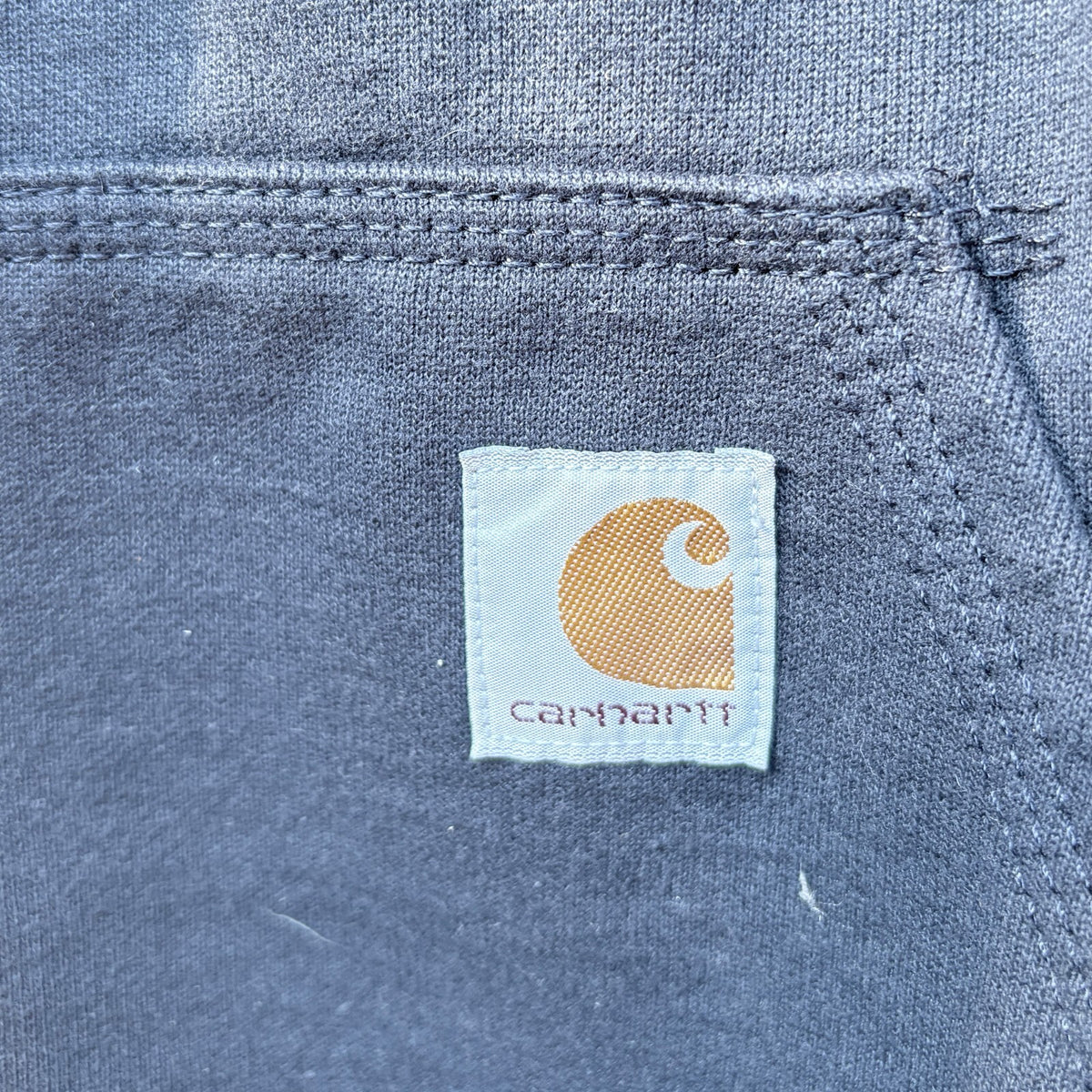 Carhartt loose fit blue hoodie