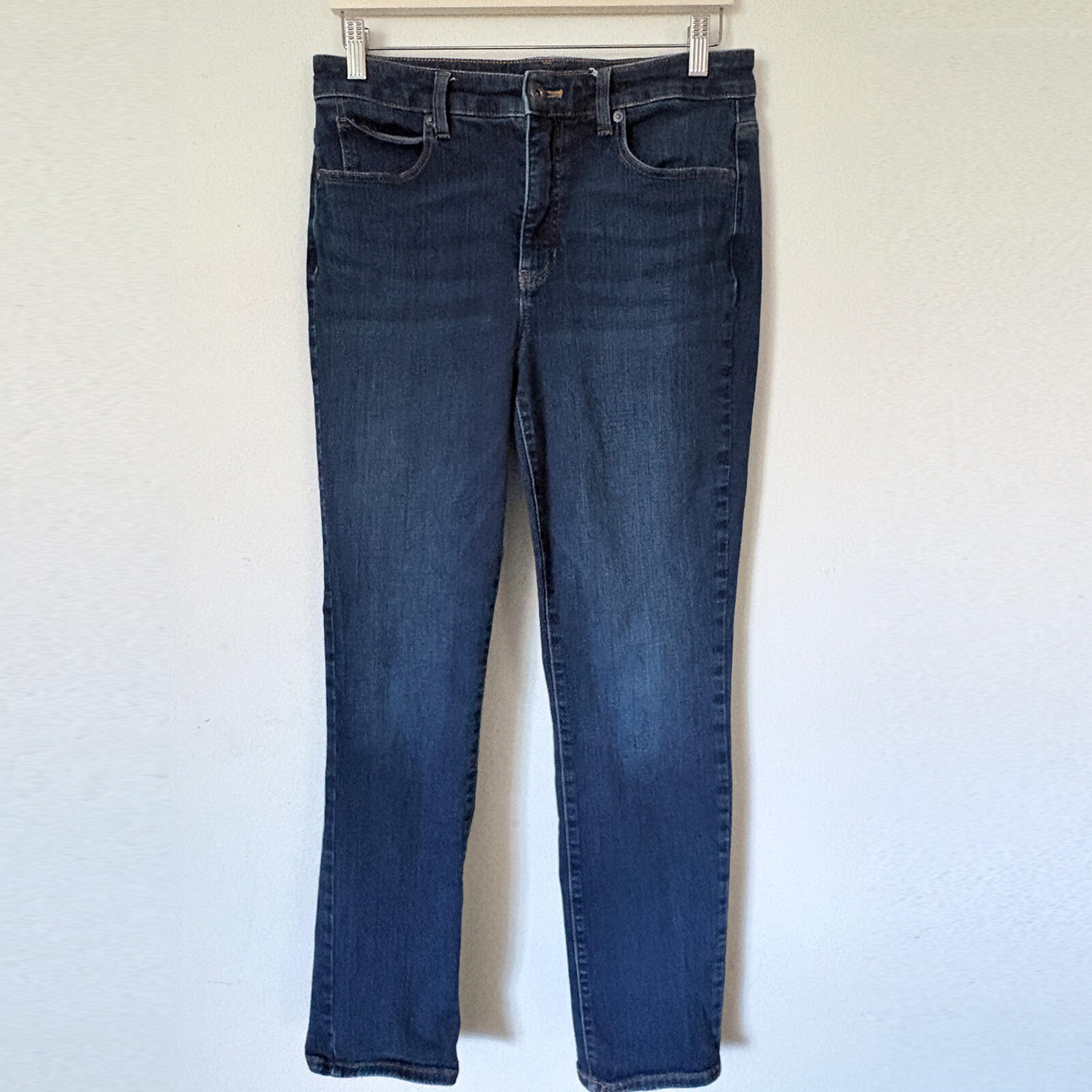 Talbots Classic Straight-Cut Denim Jeans, size 8
