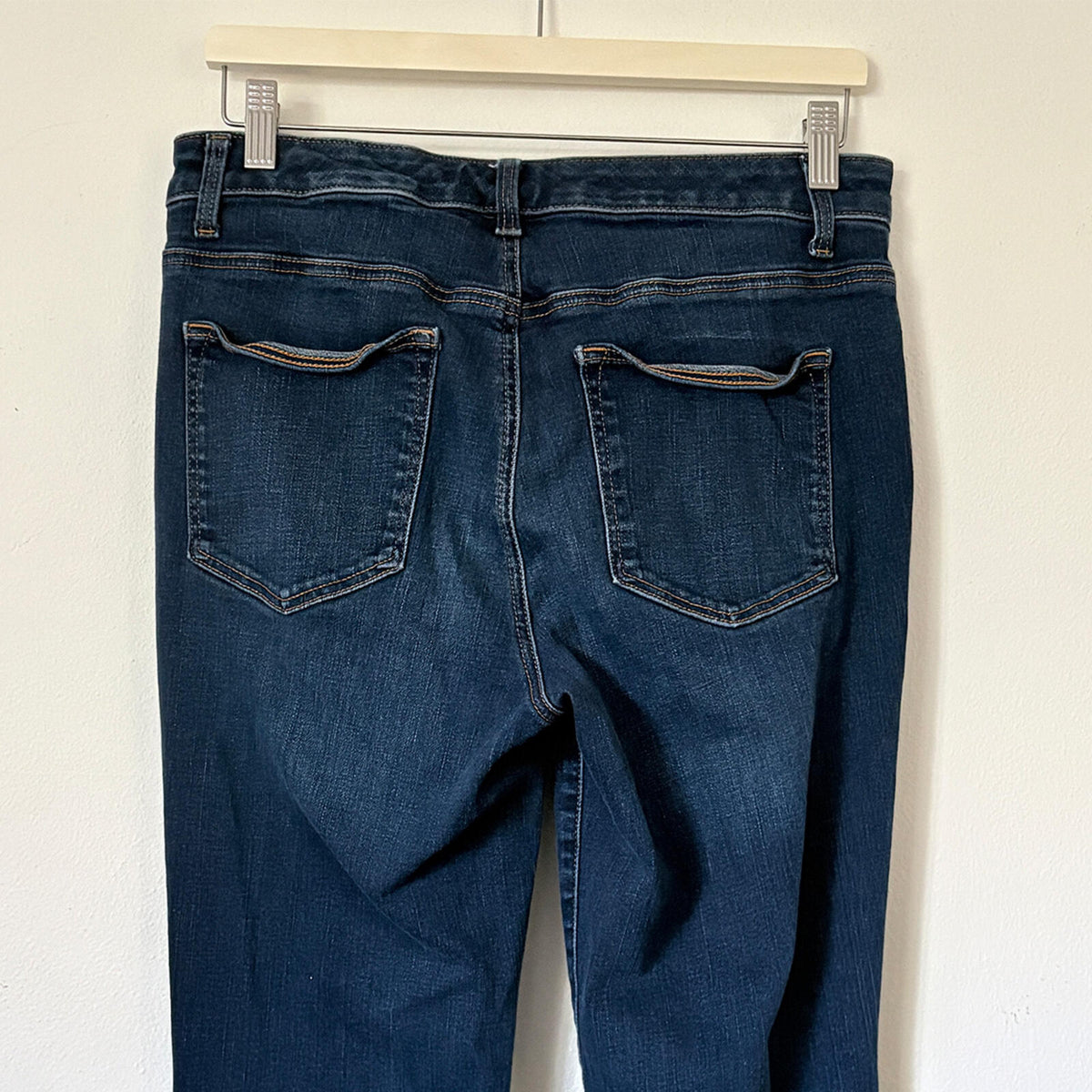 Talbots Classic Straight-Cut Denim Jeans, size 8