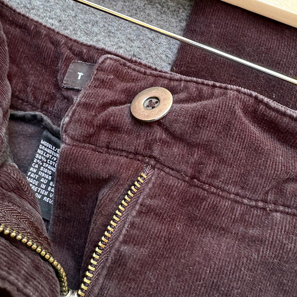 Tribal Women's Brown Corduroy Pants Size 2