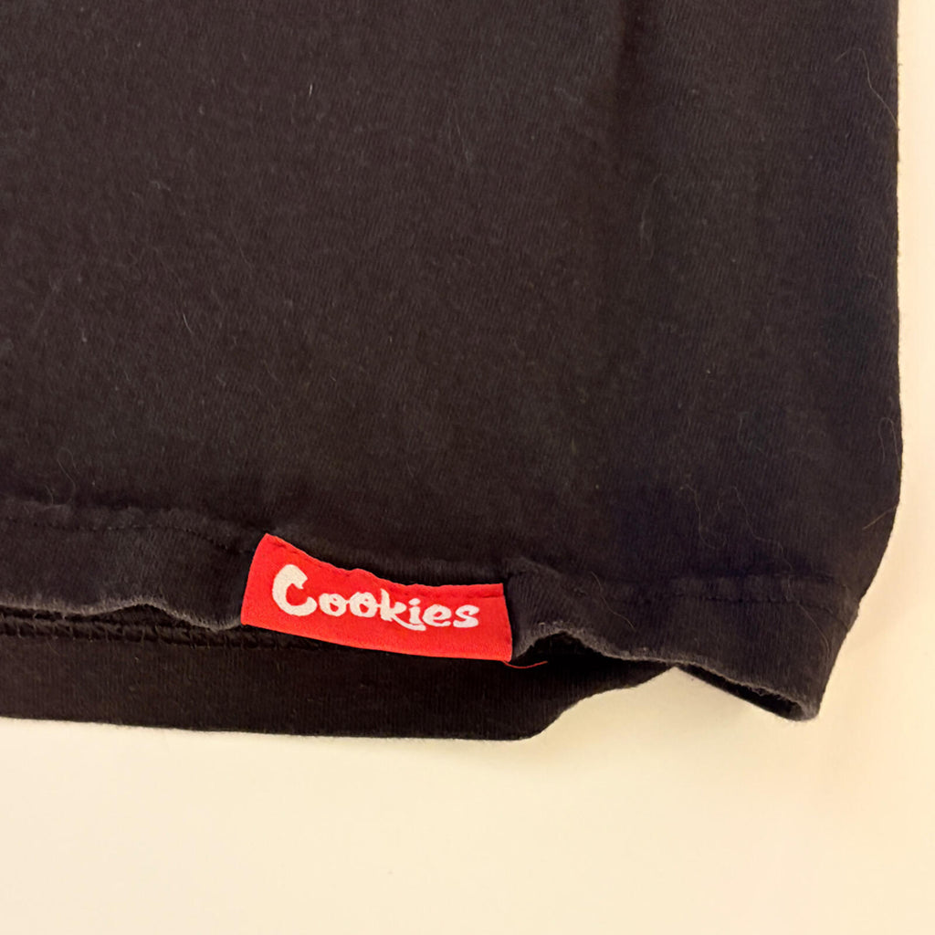 Cookies Black Graphic T-Shirt Men's Medium Pound for Pound Boxing Print
