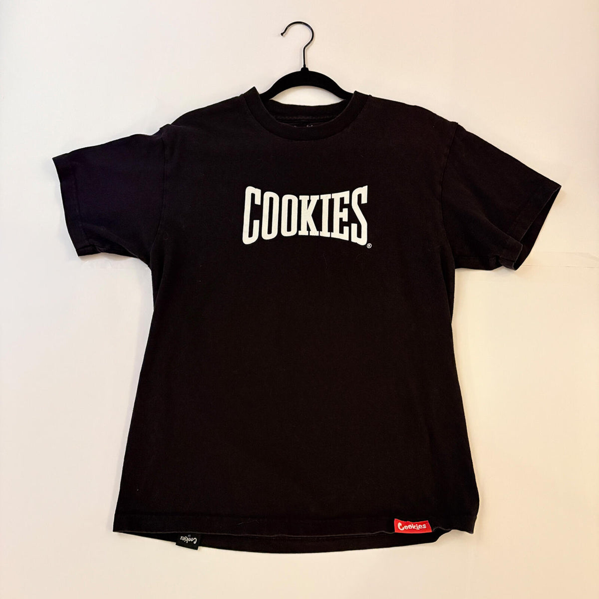Cookies Black Graphic T-Shirt Men's Medium Pound for Pound Boxing Print