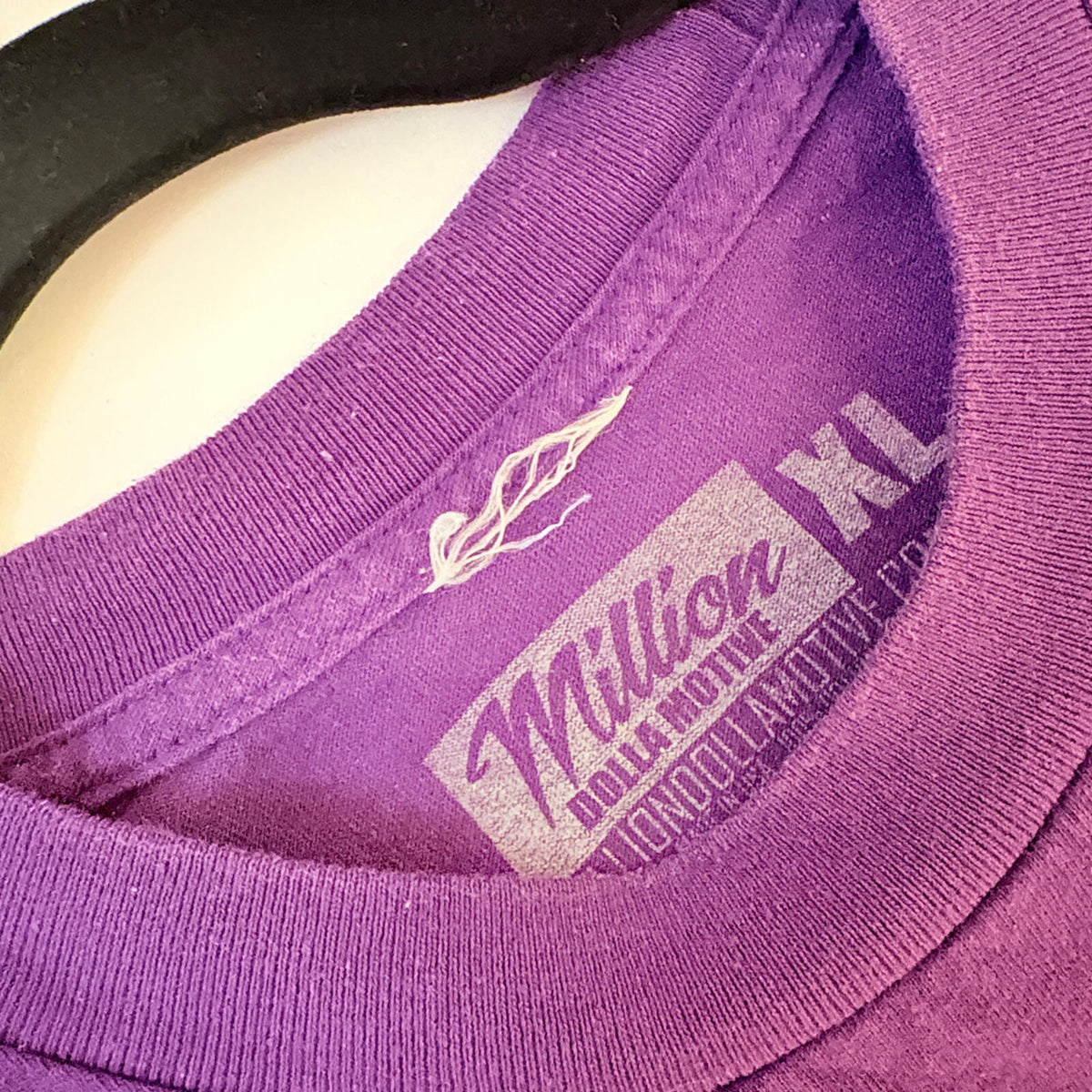 Million Dolla Motive Purple Wavy Surfer Graphic T-Shirt Y2K Retro Streetwear