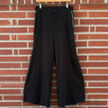 Hooever Black Wide Leg Elastic Waist Pants Size XL