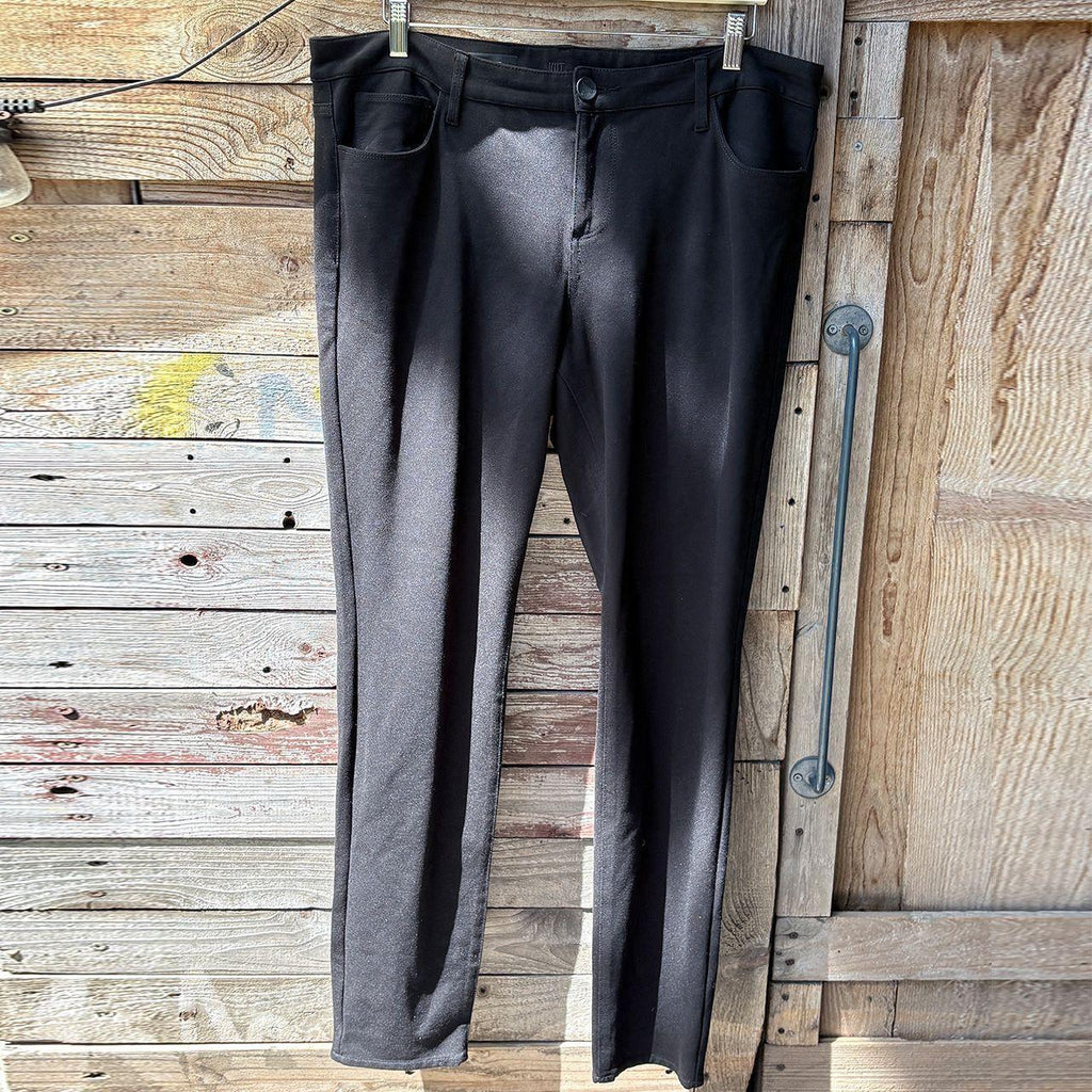 Kut from the Kloth Women's Black and Grey Trousers