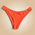 SHEIN Women's Orange Bikini-and-tankini-bottom