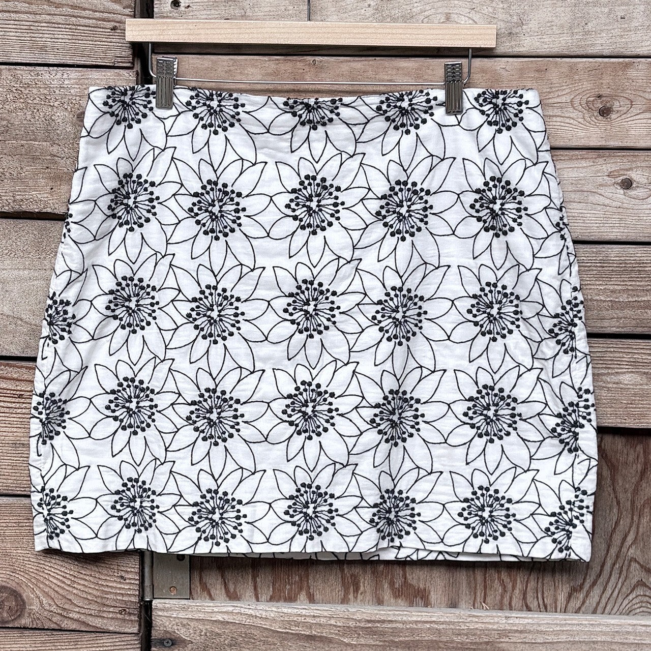 J.Crew Embroidered Mini Skirt | Floral, 14