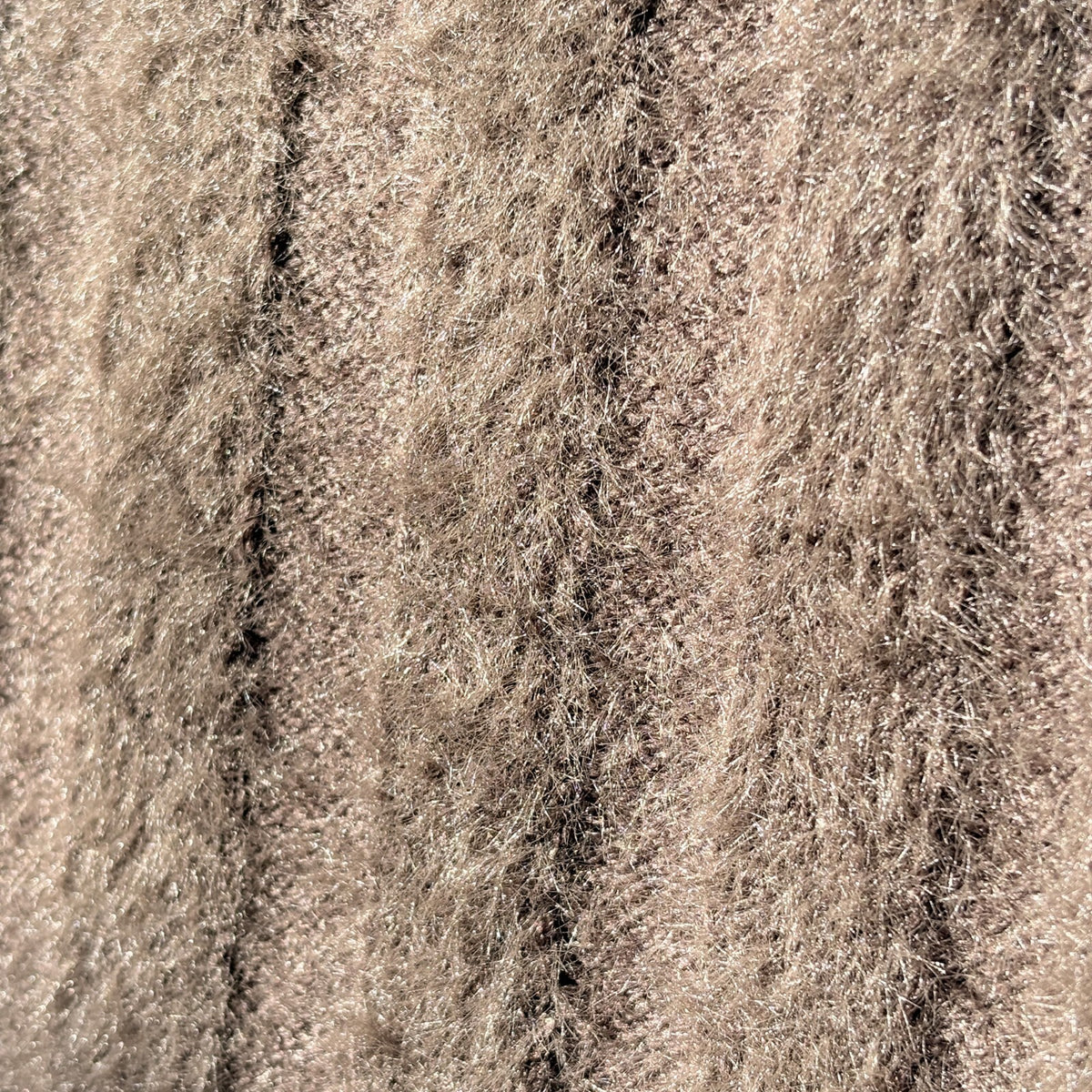 Gentle Fawn Brown Fuzzy Sweater