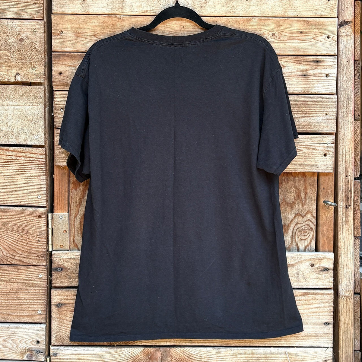 2PAC Graphic Black Cotton T-Shirt Size L