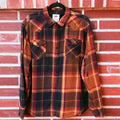 Levi's XL Plaid Flannel Shirt in Warm Autumn Colors