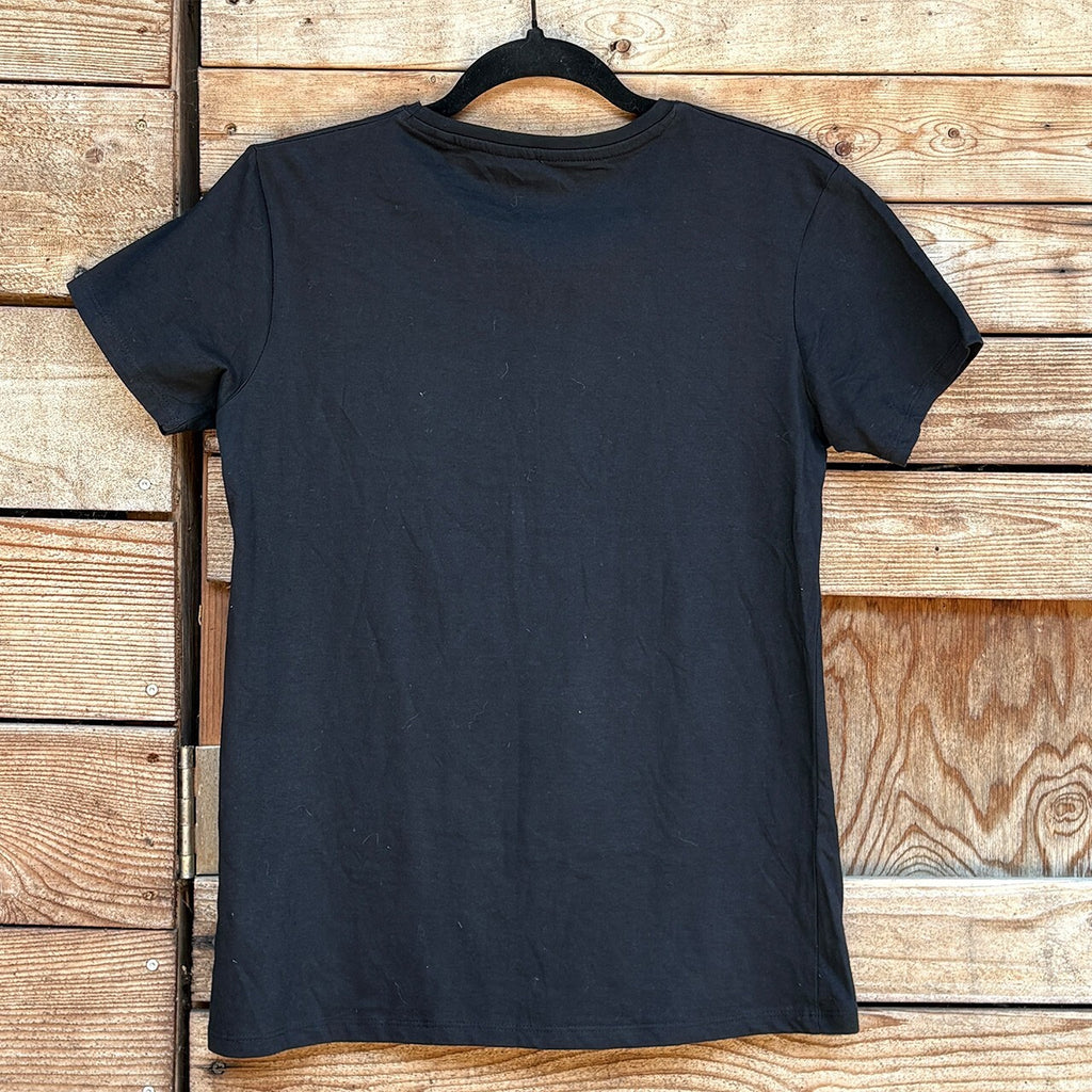 Wu-Tang Clan Black Graphic T-Shirt Size S 100% Cotton Made in UK