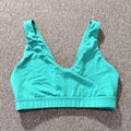 Offline by Aerie Recharge Seamless Sports Bra in Turquoise, Size S/P