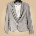 H&M Houndstooth Blazer | Black & White, 10