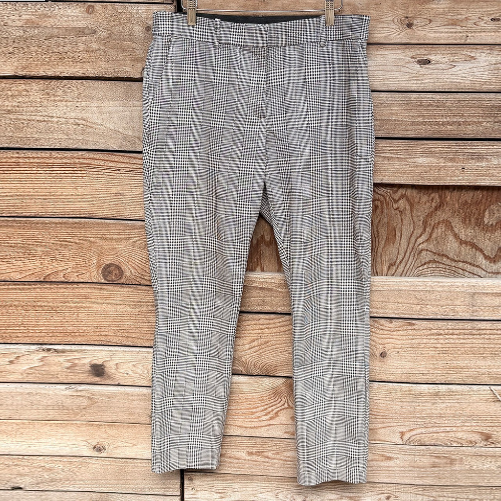 H&M Women's Plaid Dress Pants Size US 12