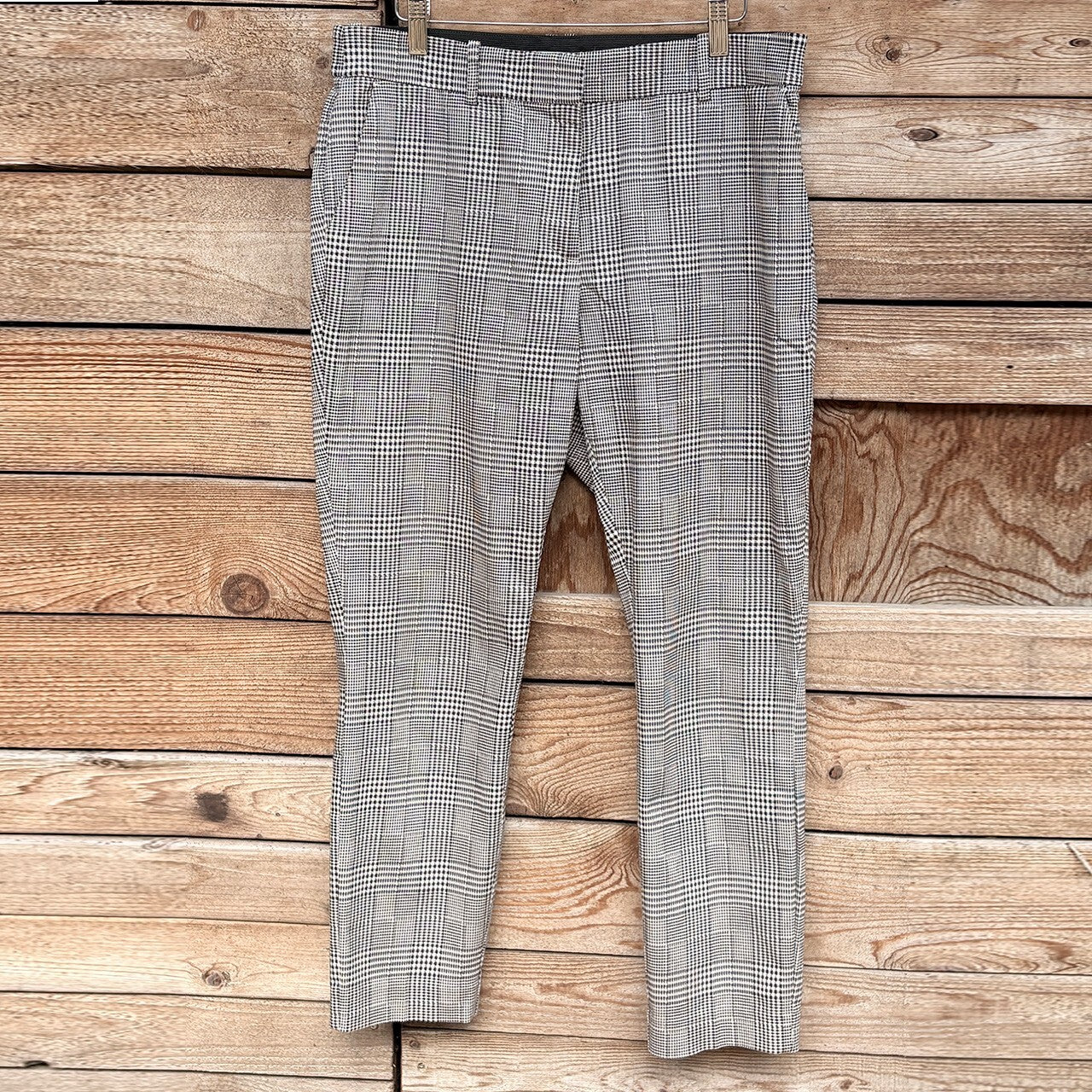 H&M Women's Plaid Dress Pants Size US 12