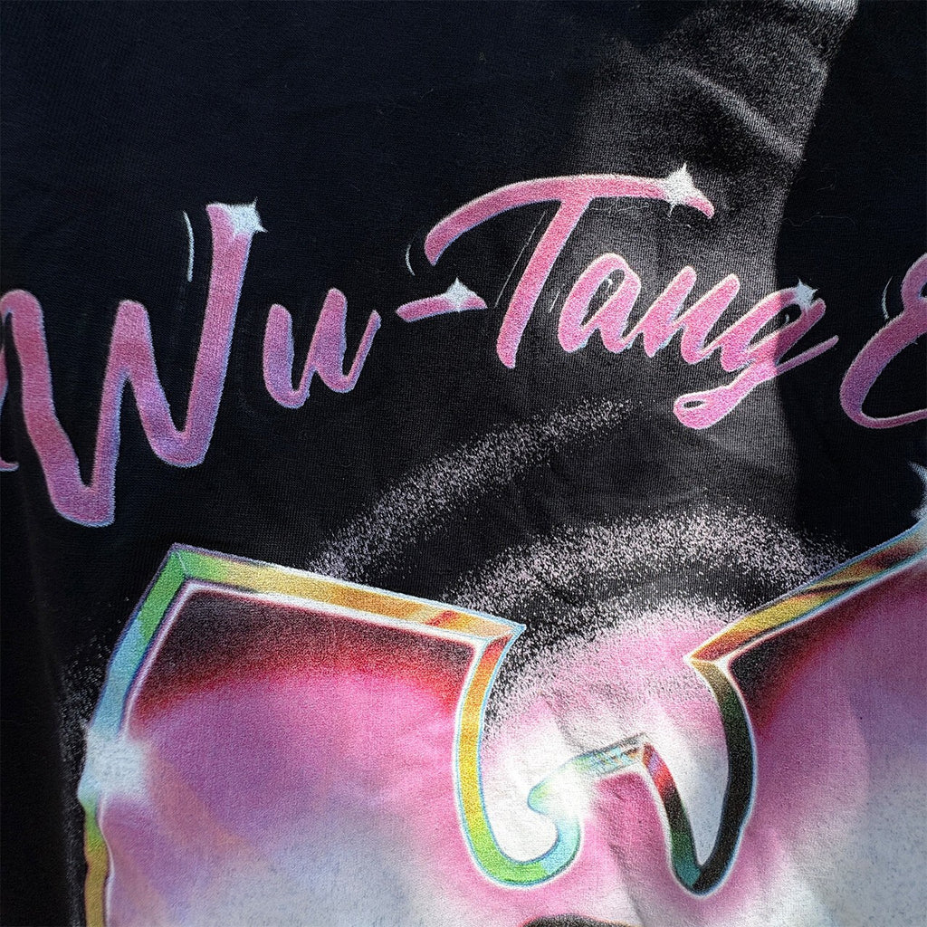 Wu-Tang Clan Black Graphic T-Shirt Size S 100% Cotton Made in UK
