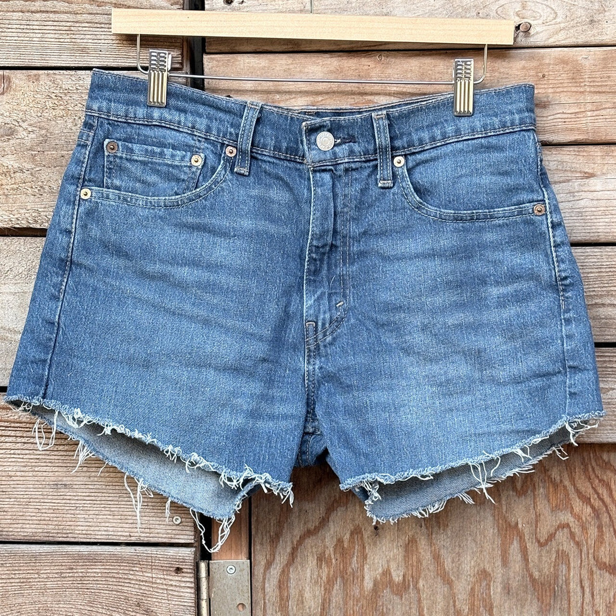 Levi's 505 Denim Cutoff Shorts