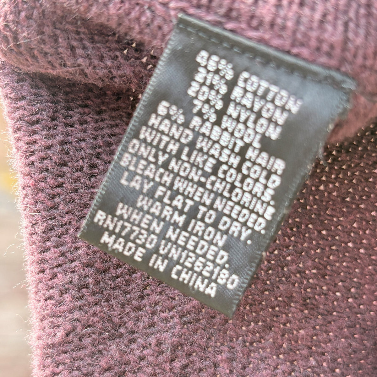 Mossimo Knit Draped Sweater