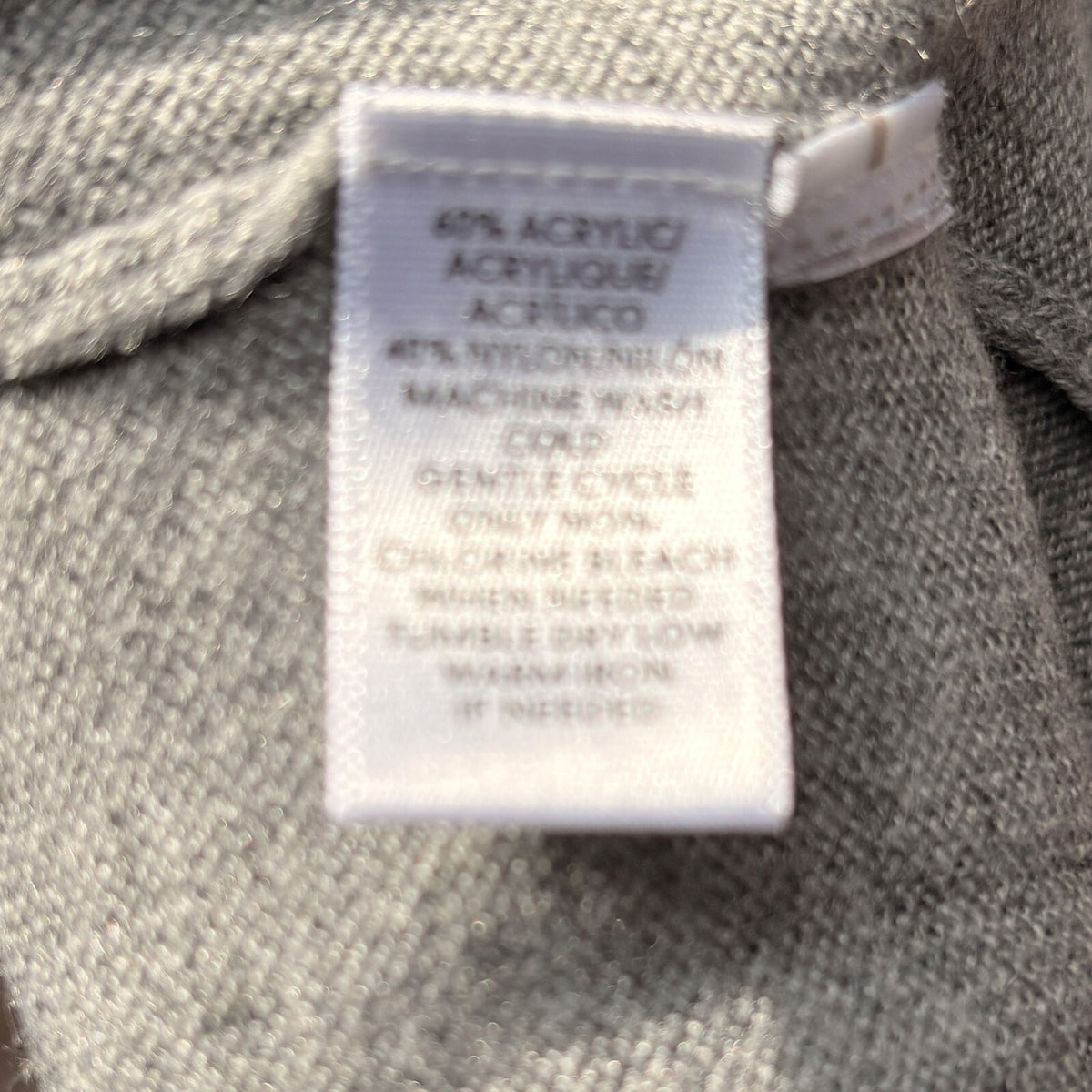 LOFT Grey Scottie Dog Intarsia Sweater