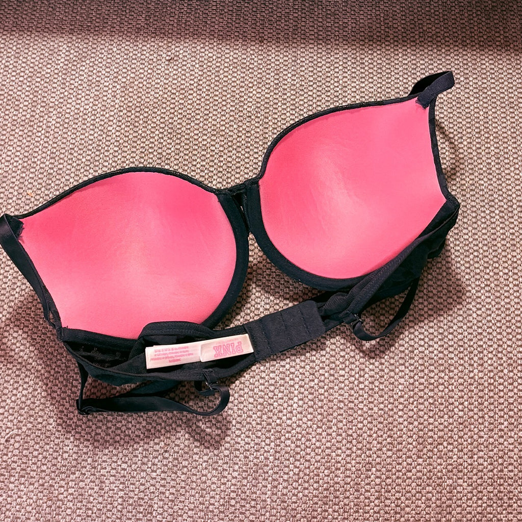 Victoria's Secret PINK Navy Lace 34D Bra