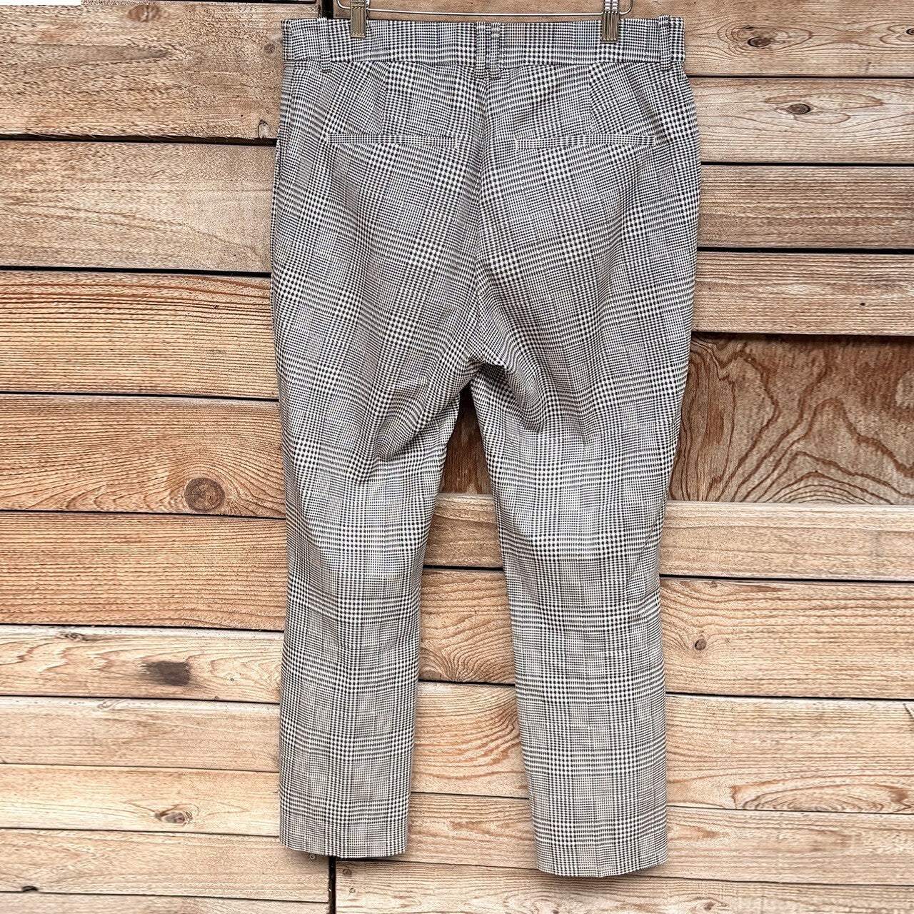 H&M Women's Plaid Dress Pants Size US 12