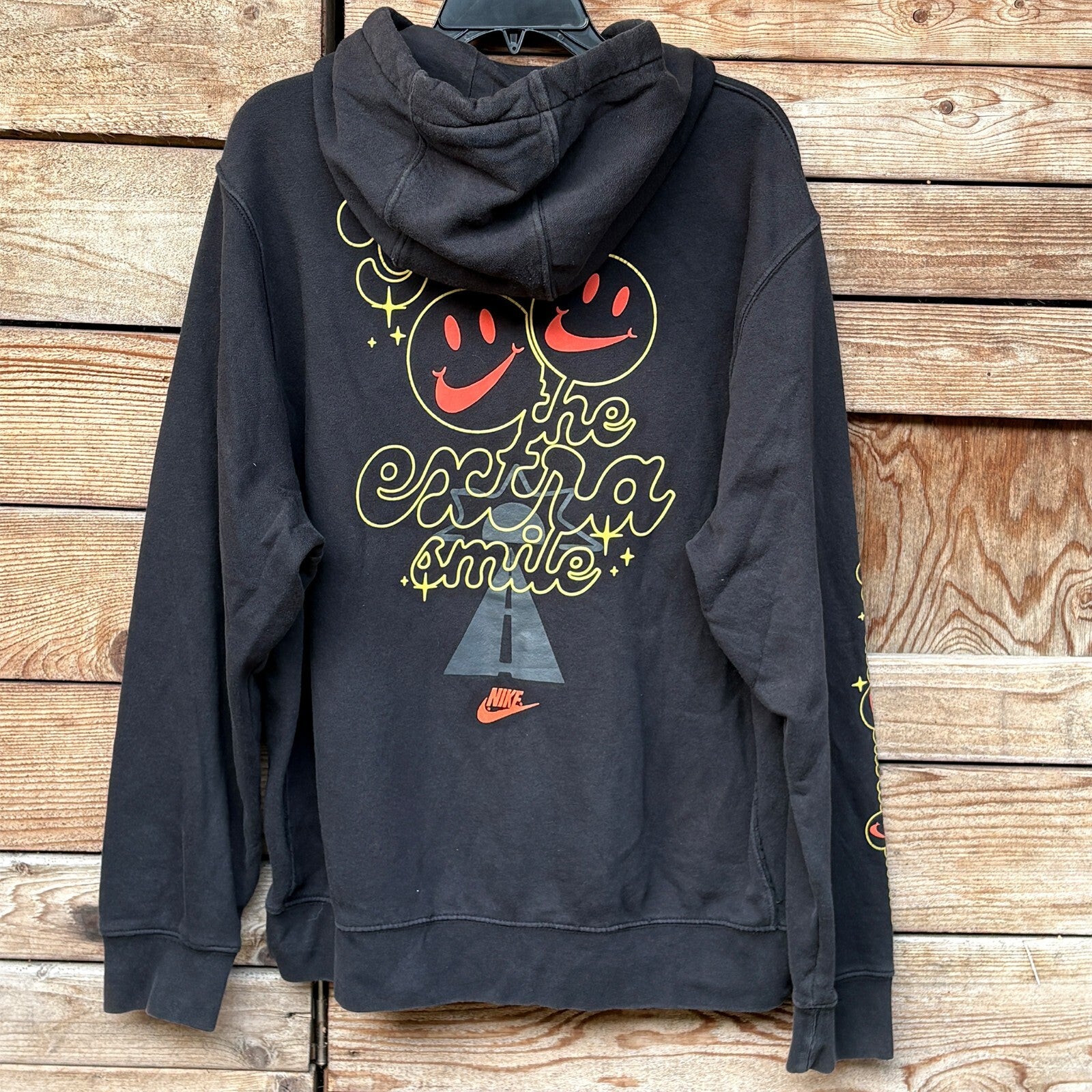 Nike Black Smiley Balloon Hoodie