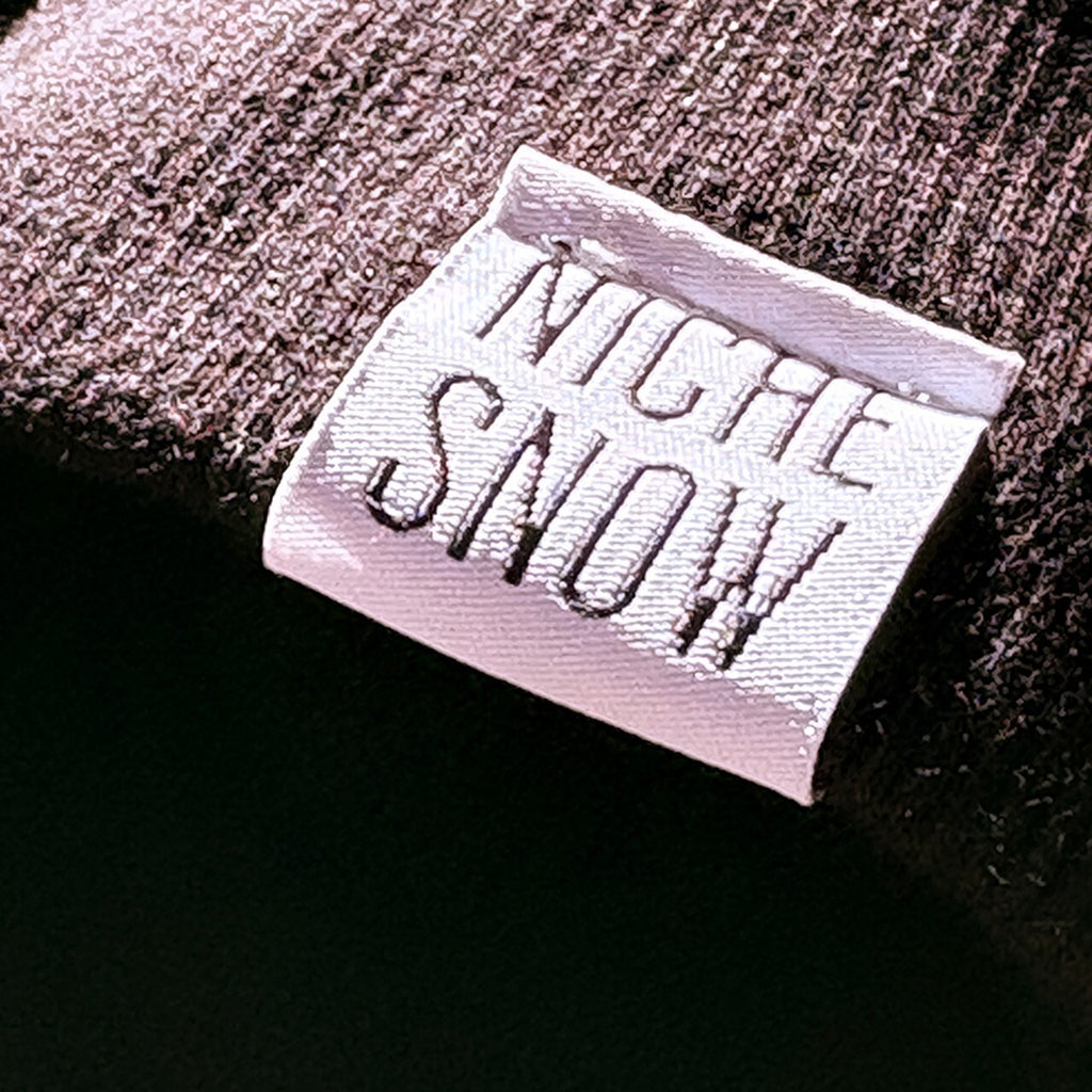 Niche Snowboards Black Hoodie with Anatomical Heart Print