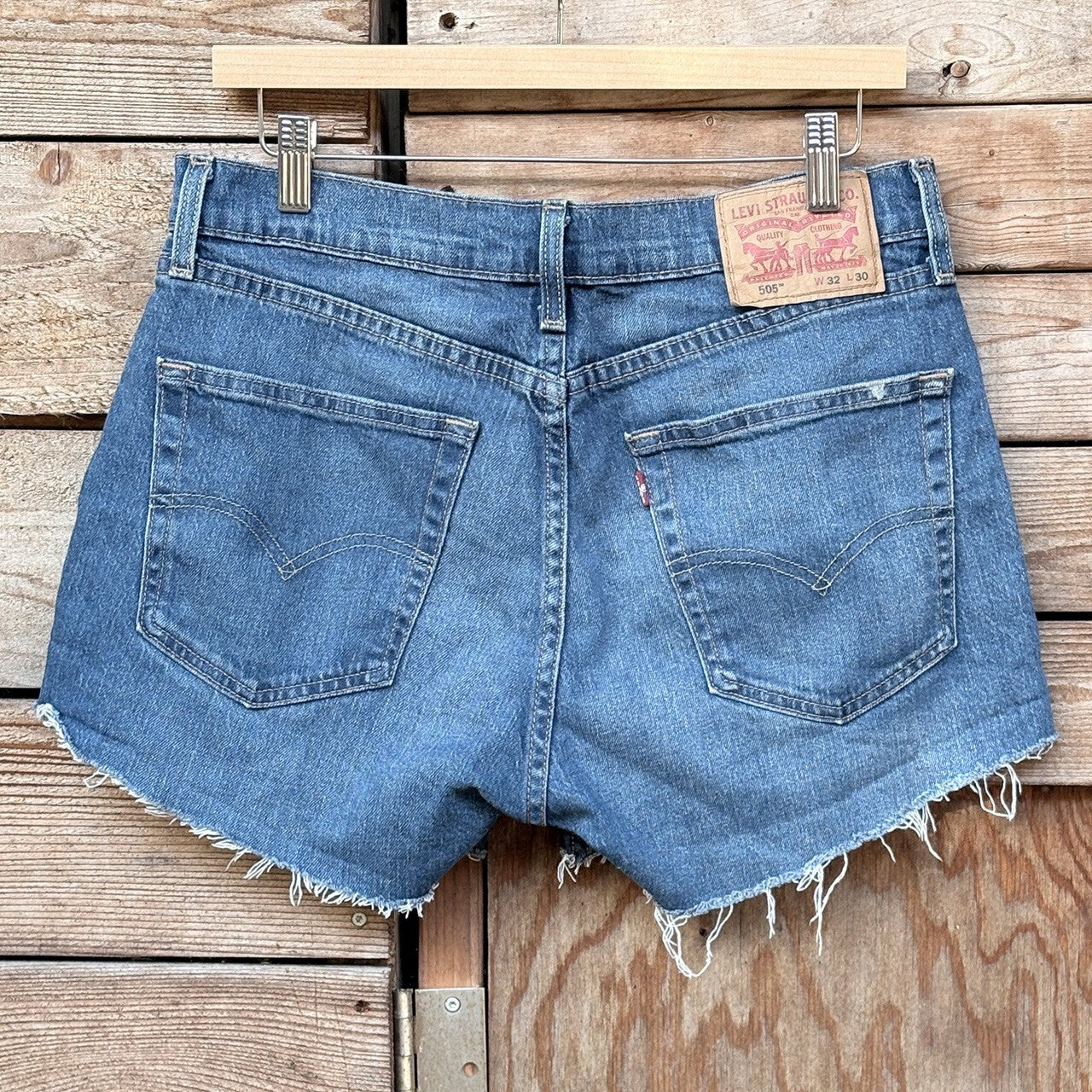 Levi's 505 Denim Cutoff Shorts