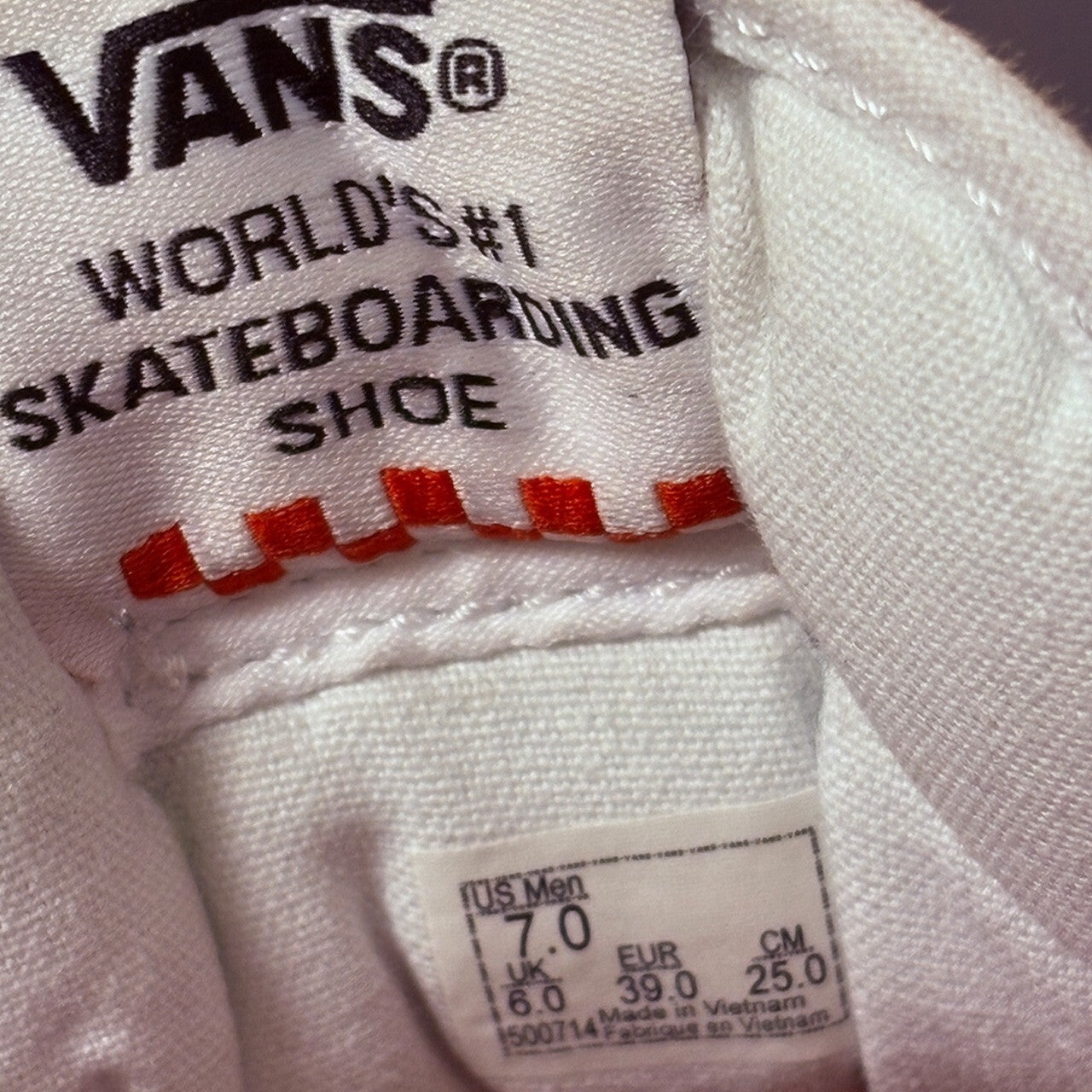 Vans Half Cab Red and White Skate Shoes with PopCush