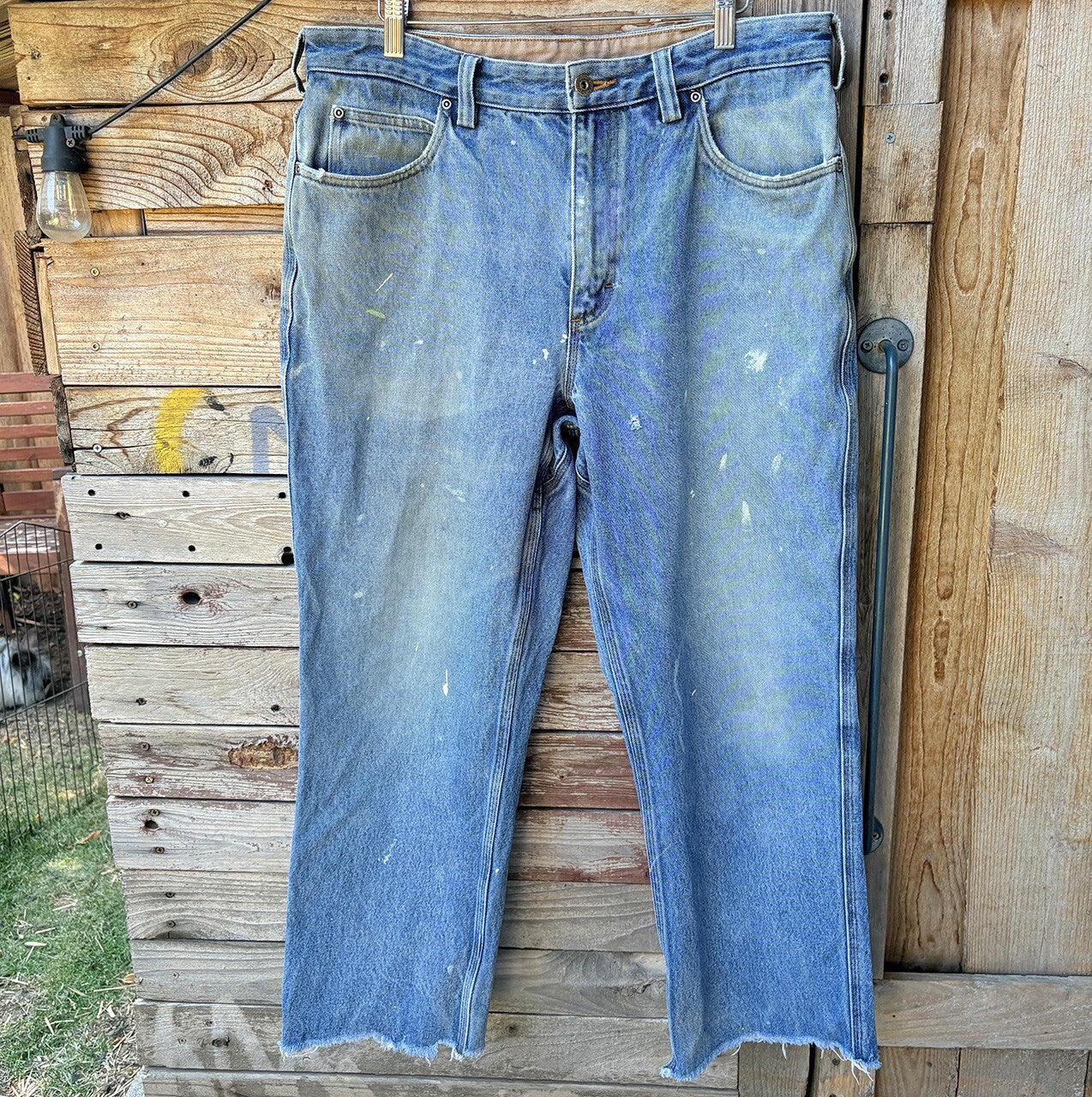 Duluth Trading Co Men's Blue Denim Jeans Size 36x30