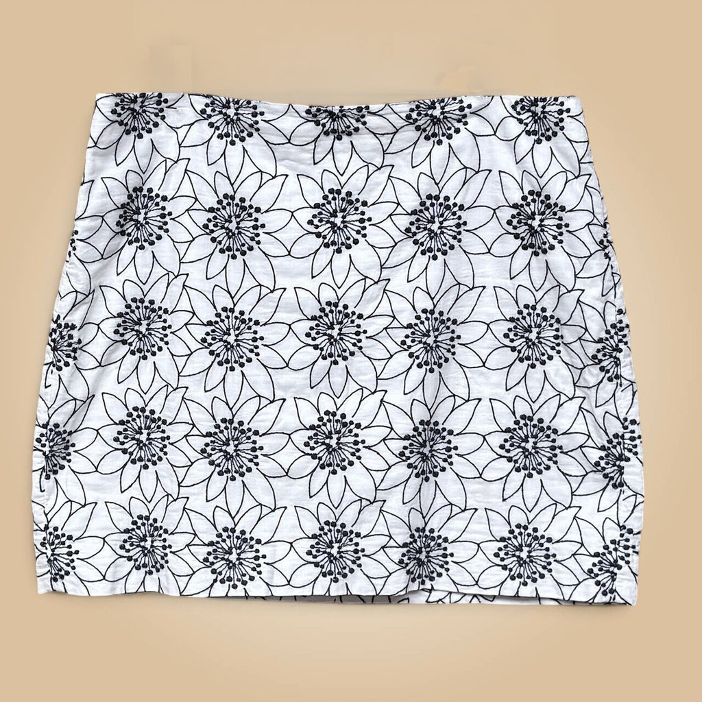 J.Crew Embroidered Mini Skirt | Floral, 14