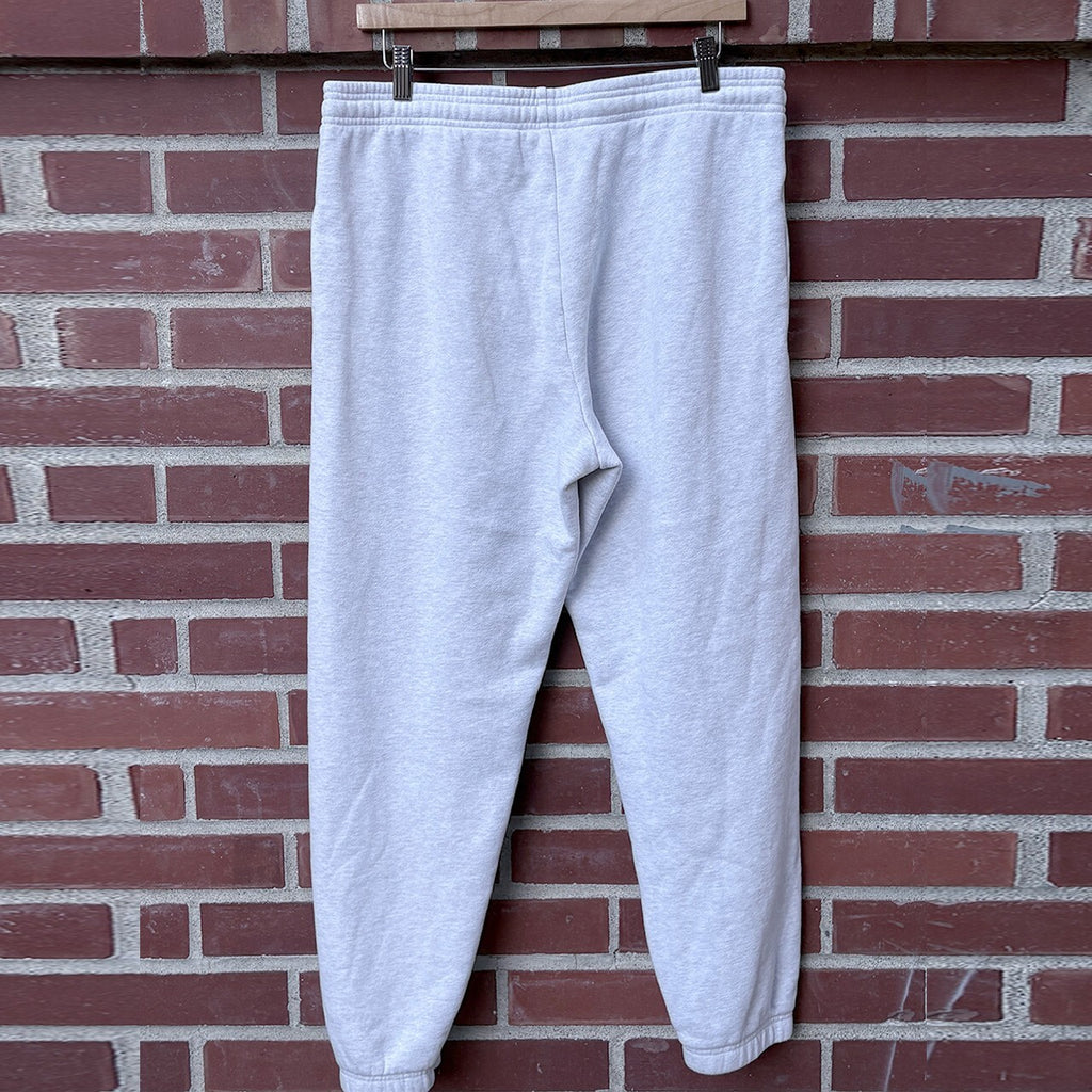 TNA Light Gray Sweatpants with Elastic Waistband and Cuffs