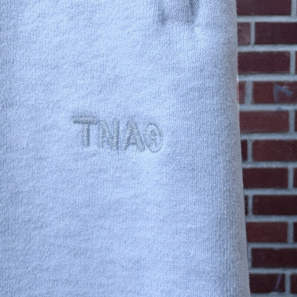 TNA Light Gray Sweatpants with Elastic Waistband and Cuffs