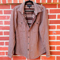 Bonobos Men's Medium Brown Checkered Button-Up Shirt