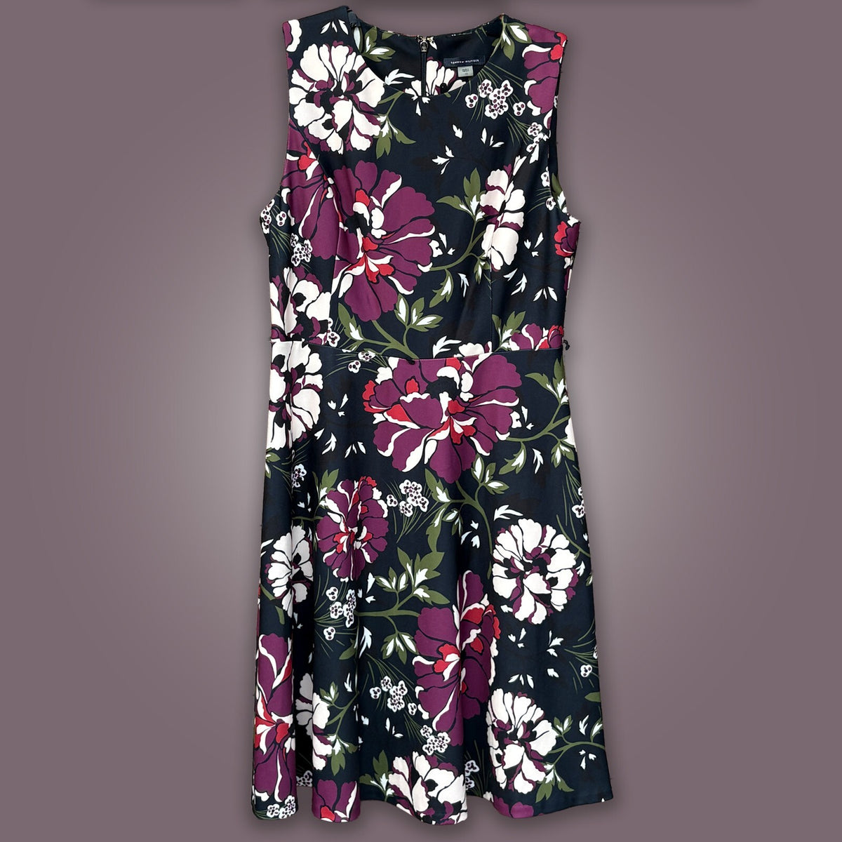 Tommy Hilfiger Floral Dress | Purple Multi, S